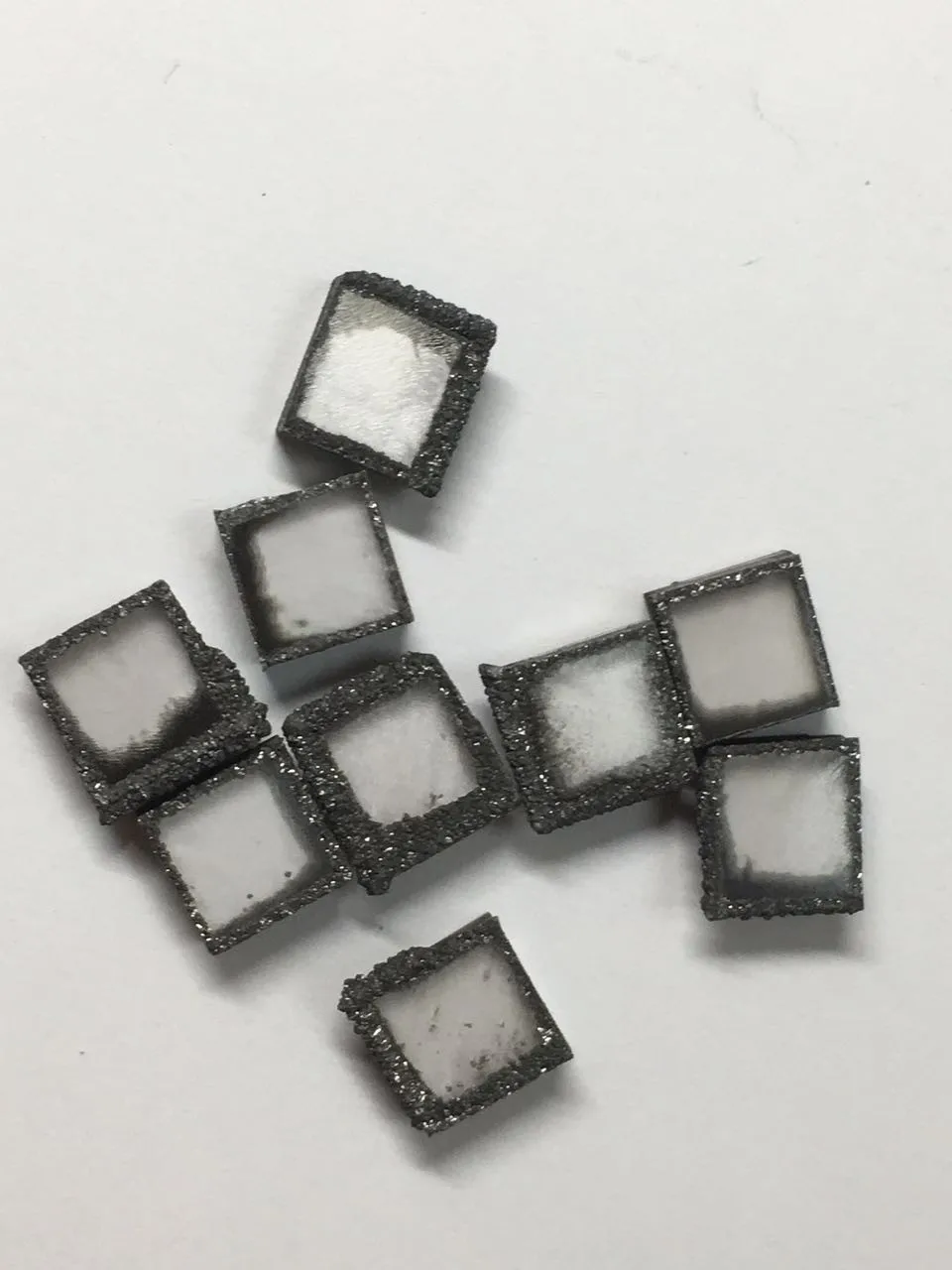 Tiny diamond seed crystals
