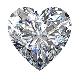 Heart White Diamond
